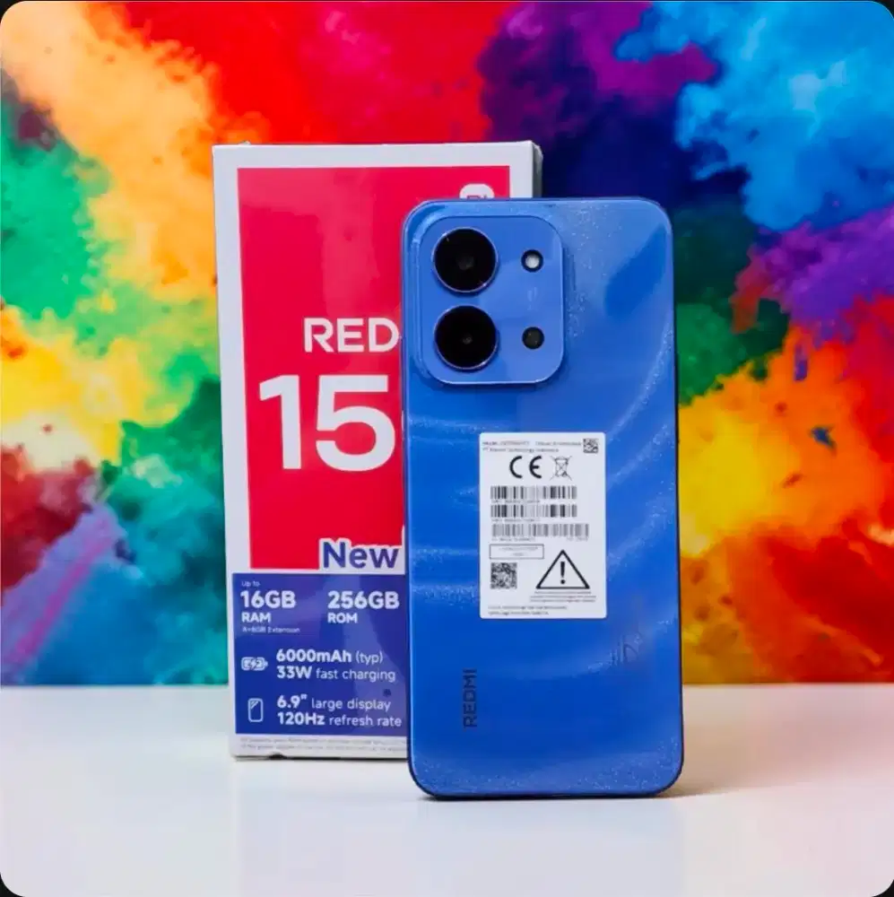 Xiaomi Redmi 15C Ram 8+8 internal 256GB baterai 6OOOmAh