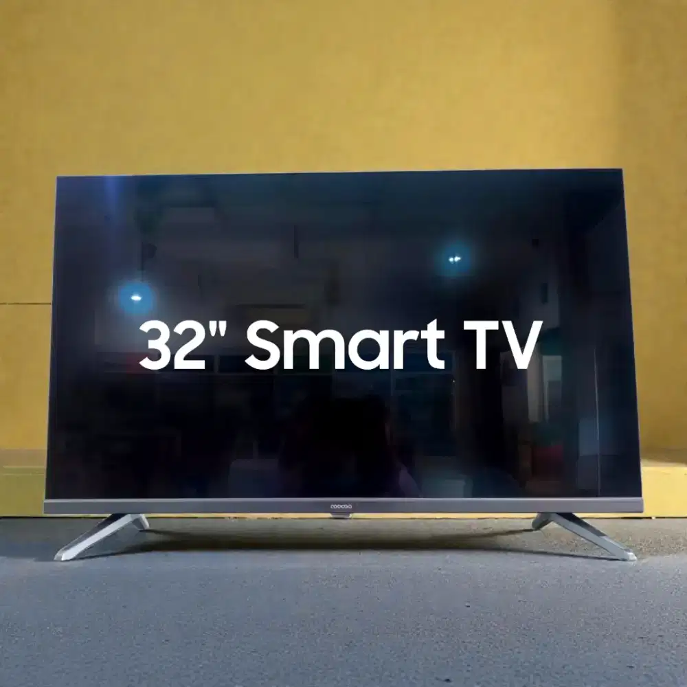 TV Smart Coocaa 32 inci - BARU segel kawa diantar