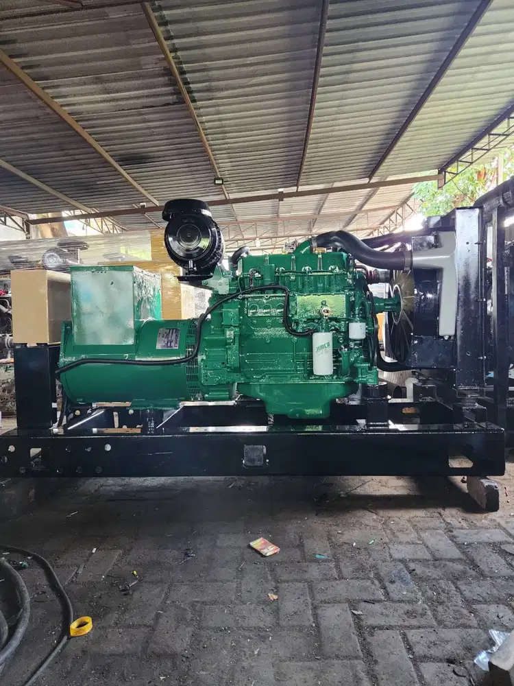 Genset Volvo 100 KVA Open Murah Bossquu