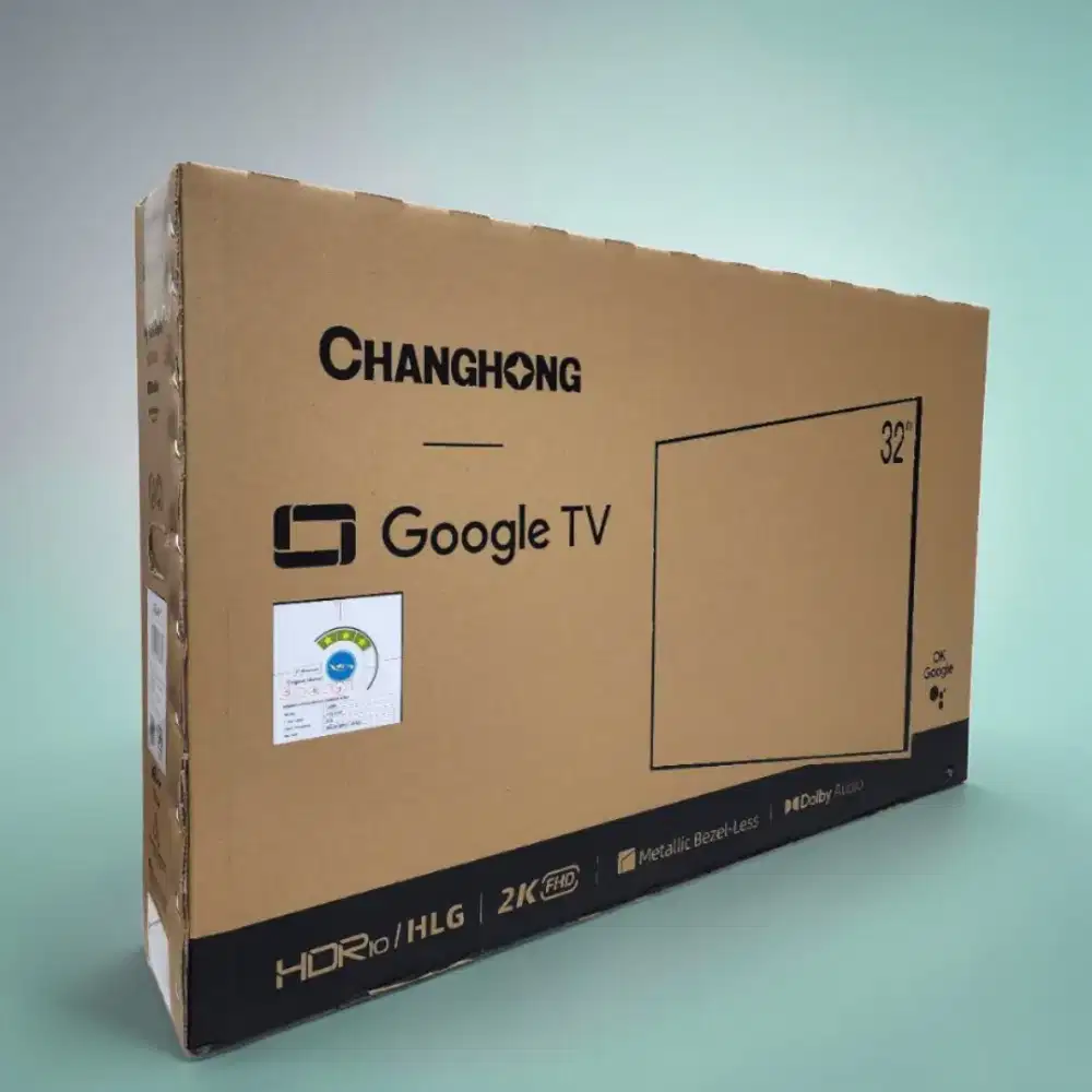 TV Changhong Android 32 inci Baru - layar jernih 2K FullHD
