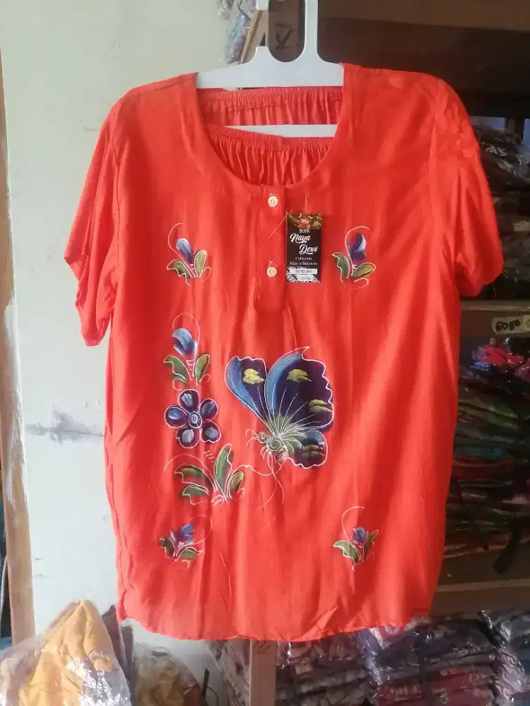 Setelan baby dol baju dan atasan