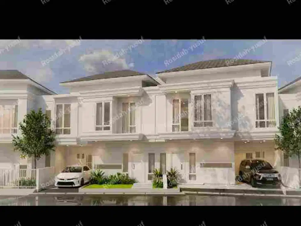 Rumah minimalis modern Elegan 2 lantai disunter kirana lokasi strategis  bebas banjir