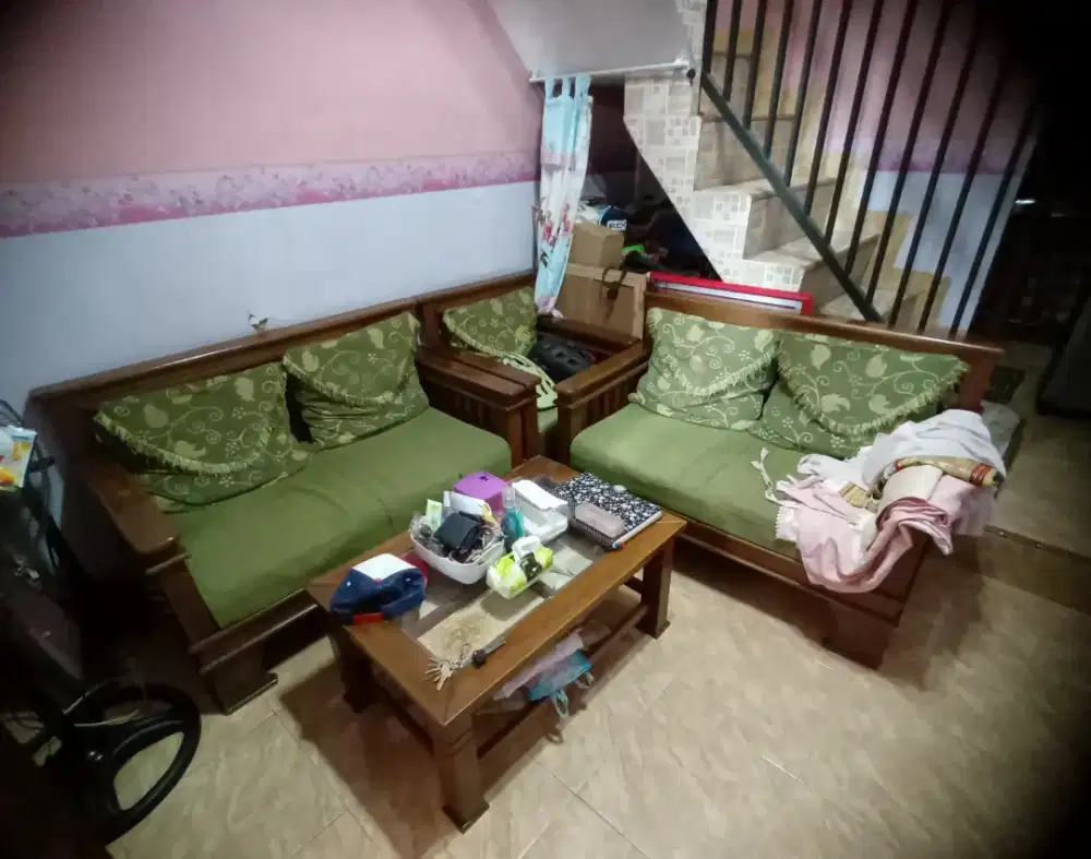 Bangku  Dan Meja Kayu Jati