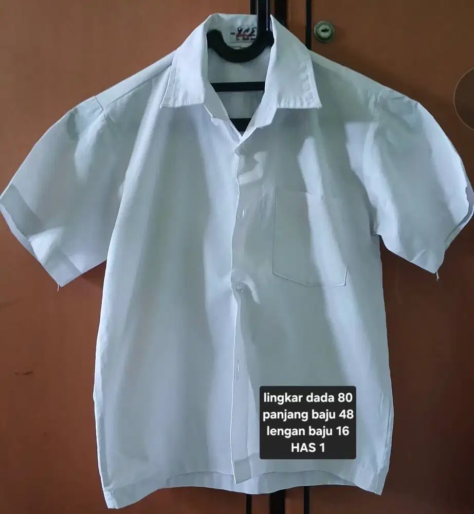 Baju Sekolah Anak SD warna Putih