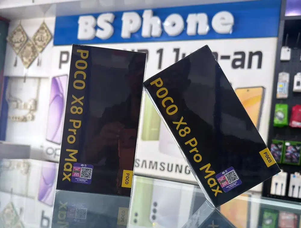 Baru..POCO X8 Pro Max Ram 12/256GB Baterai 8500 mAh Chipset Dimensity