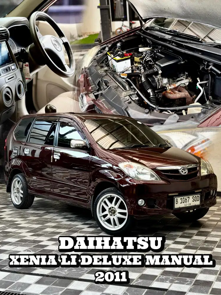 Daihatsu Xenia Li Deluxe 1.0 MT Manual 2011 Siap Pakai