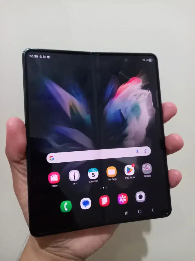 Samsung Galaxy Z Fold 3 5G Ram 12/256Gb Fullset ex sein normal