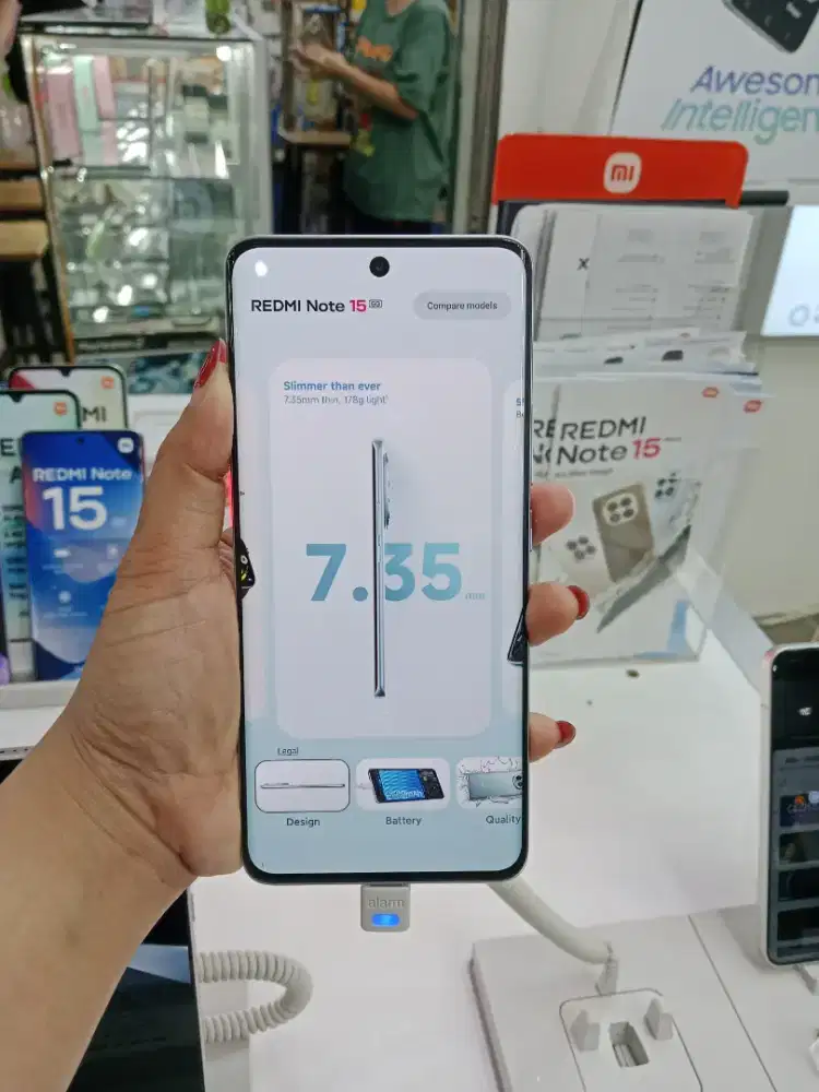 Redmi Note 15 5G kualitas batre 6000mah