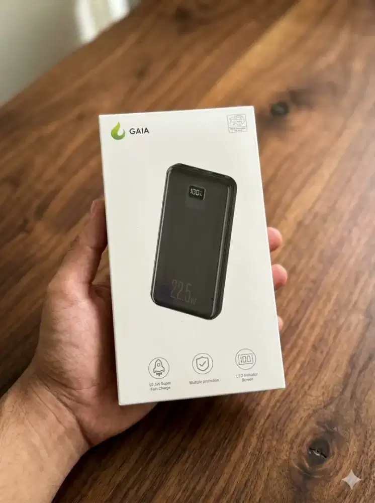 Power Bank Merk GAIA