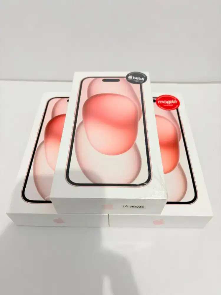 Iphone 15 pink - new segel