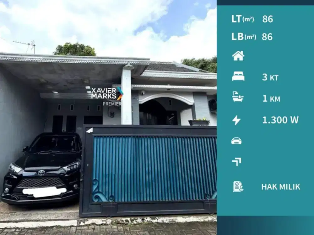 Dijual Rumah Siap Huni 600 Jtan di Sawojajar Malang Strategis