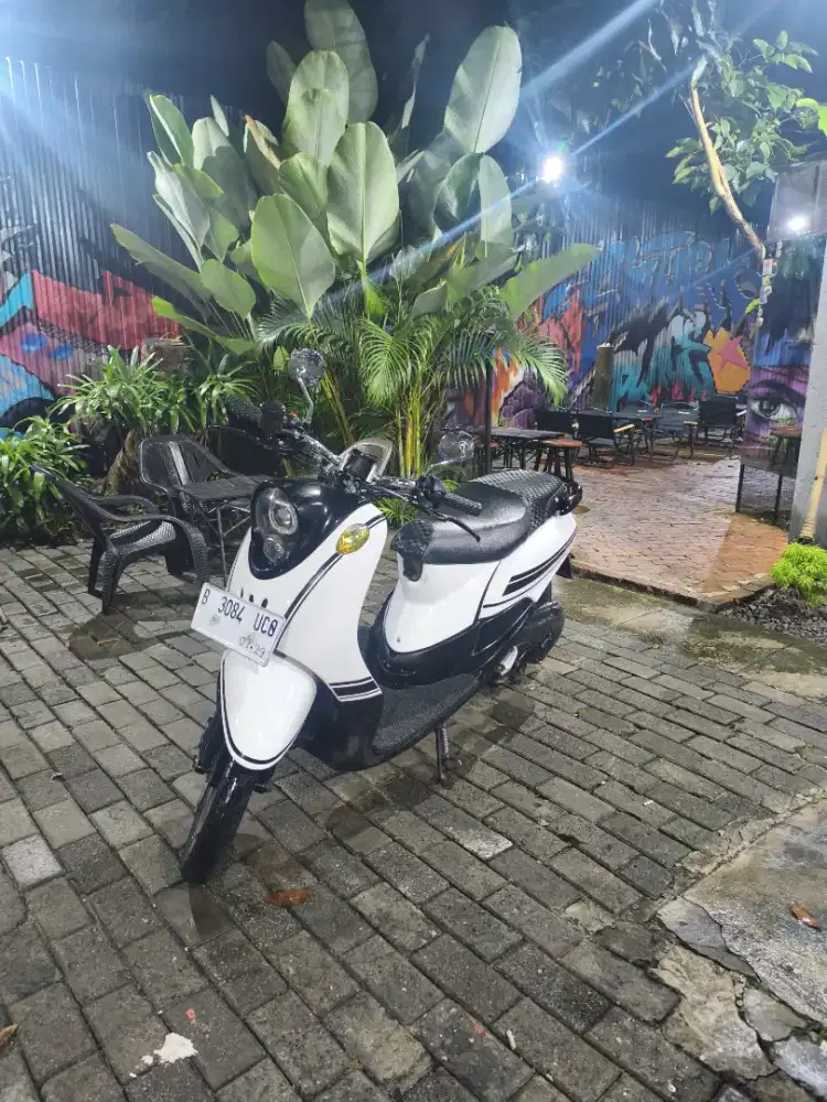 Dijual Cepat Motor Matic Style Retro, (Yamaha Fino