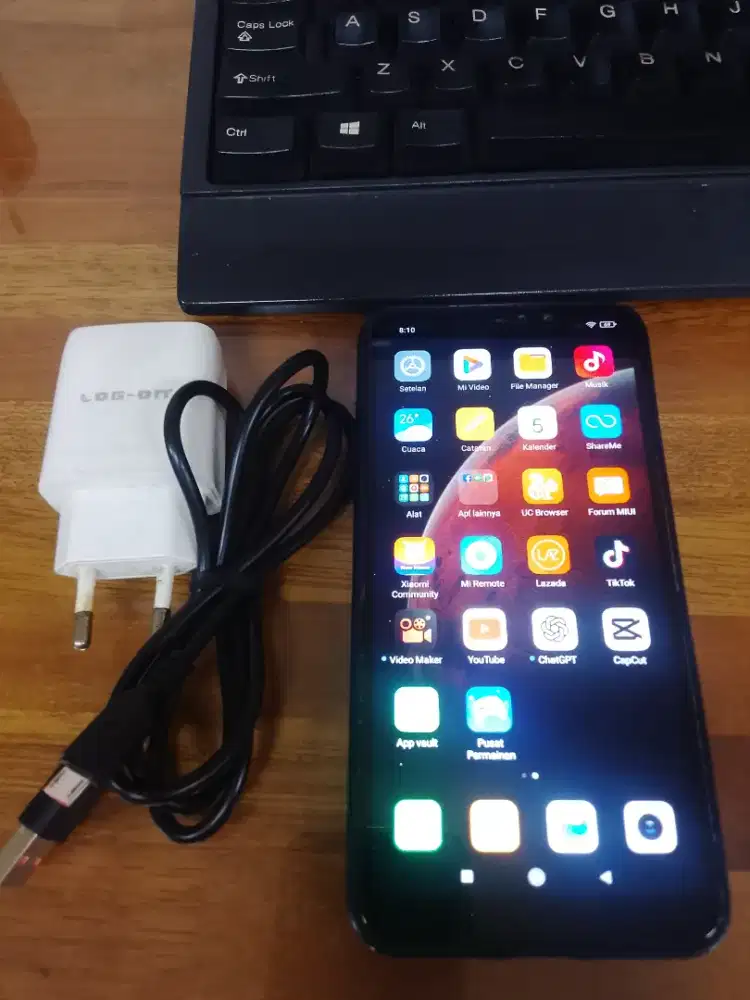 Jual hp redmi note 6 pro kondisi bagus