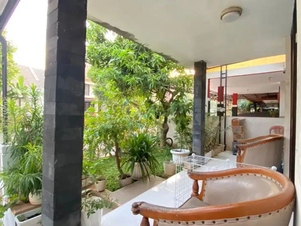 Rumah 4 Kamar Legalitas SHM Semi Furnished Water Heater di Graha Raya Tangsel