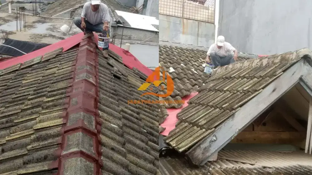 Tukang perbaikan atap bocor dan renovasi rumah dll