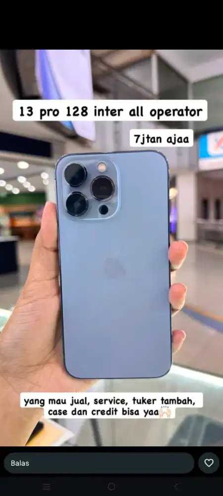 IPHONE 13 PRO INTER, BISA KREDIT