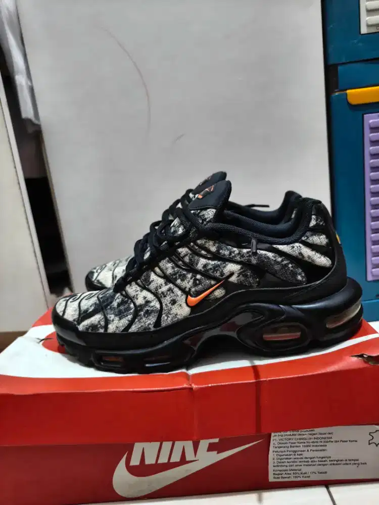 Nike Tn Black Orange Camo Original