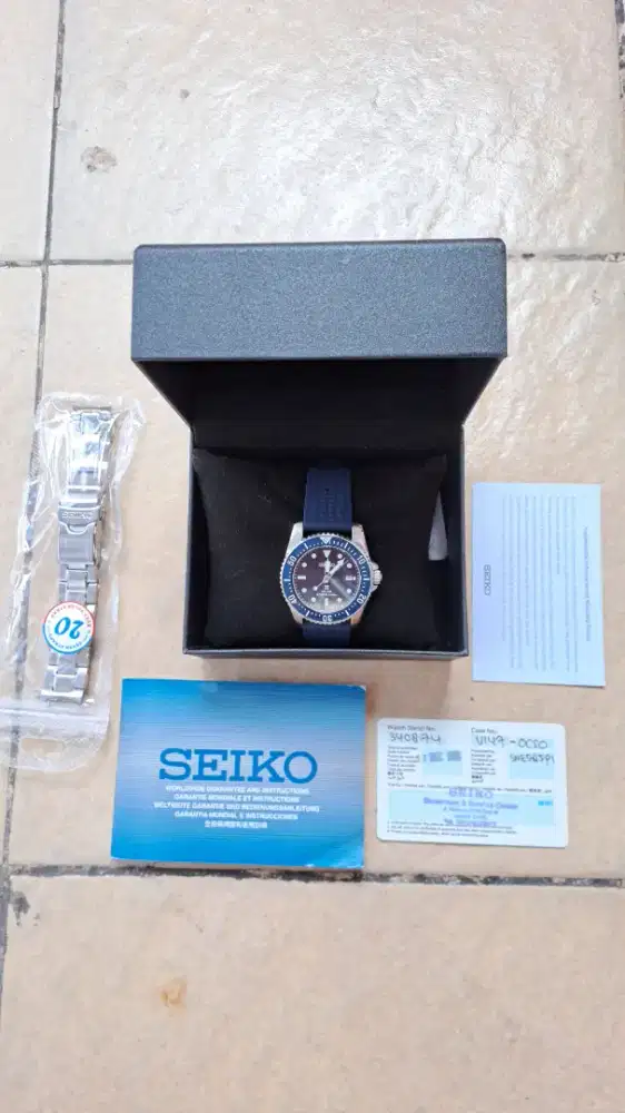 Seiko prospex diver solar sne585p1 original
