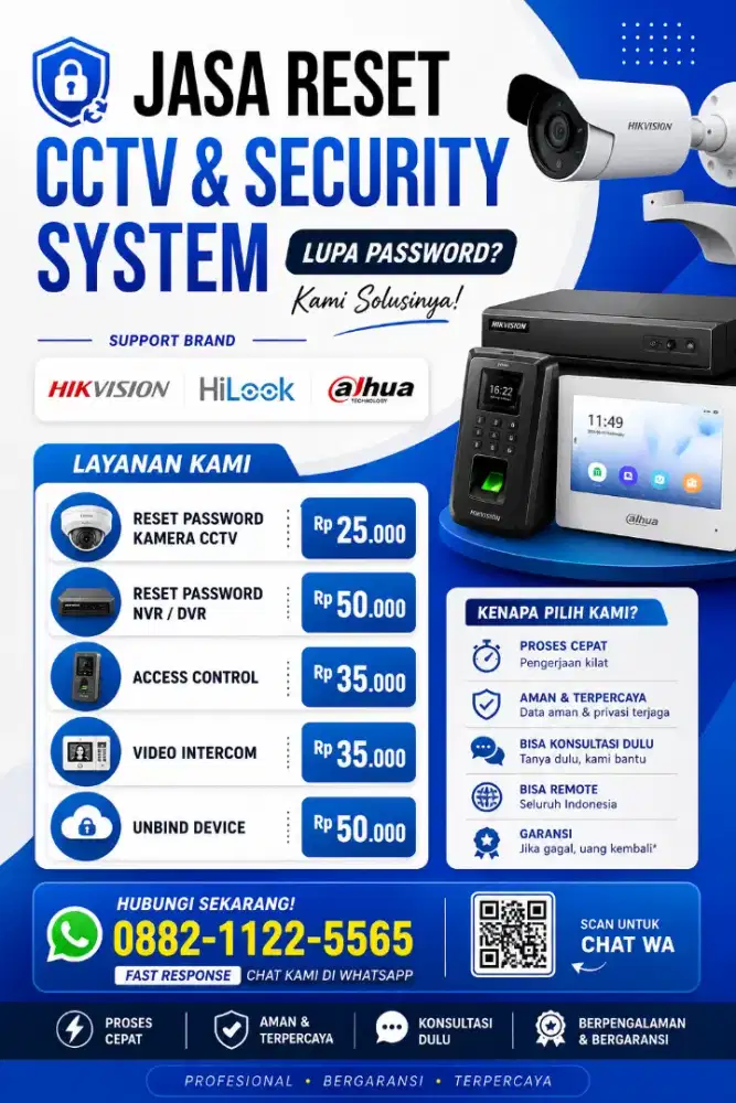 Jasa servis cctv