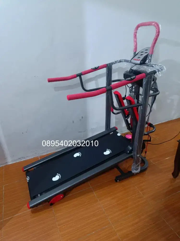 Treadmill manual multifungsi