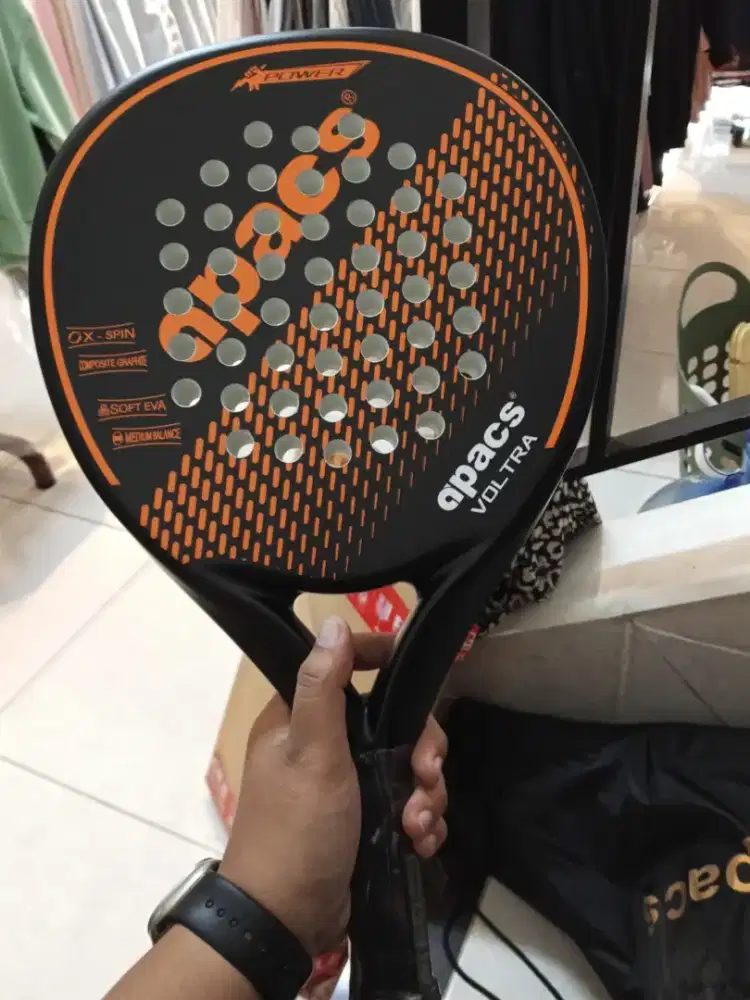 APACS VOLTRA CARBON FIBER RAKET PADEL