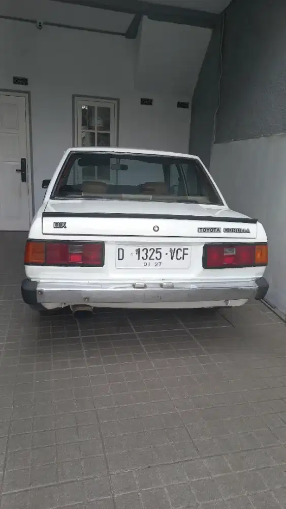 Corolla DX tahun 1981 Antik