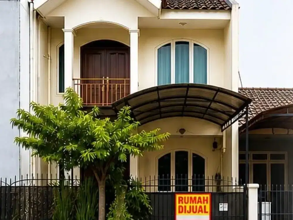 DIJUAL RUMAH 2 LANTAI METRO PERMATA 2