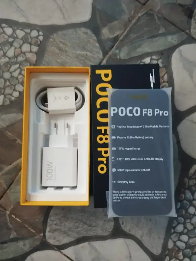 POVO F8 PRO 12/512 Like New Garansi Resmi