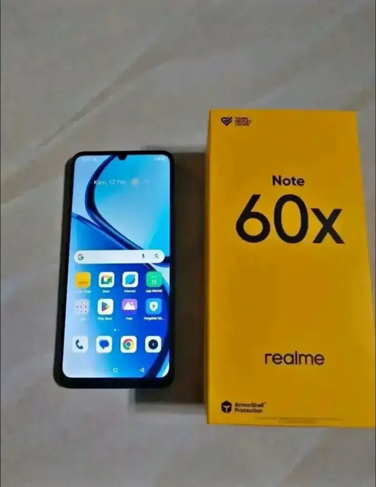 Realme not 60x ram4/64 fullset
