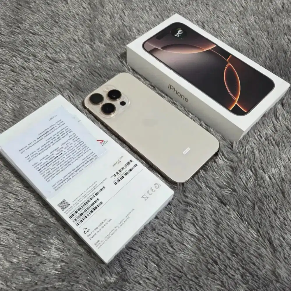 Iphone 16 Pro 128Gb Titanium Dessert Maret 2027