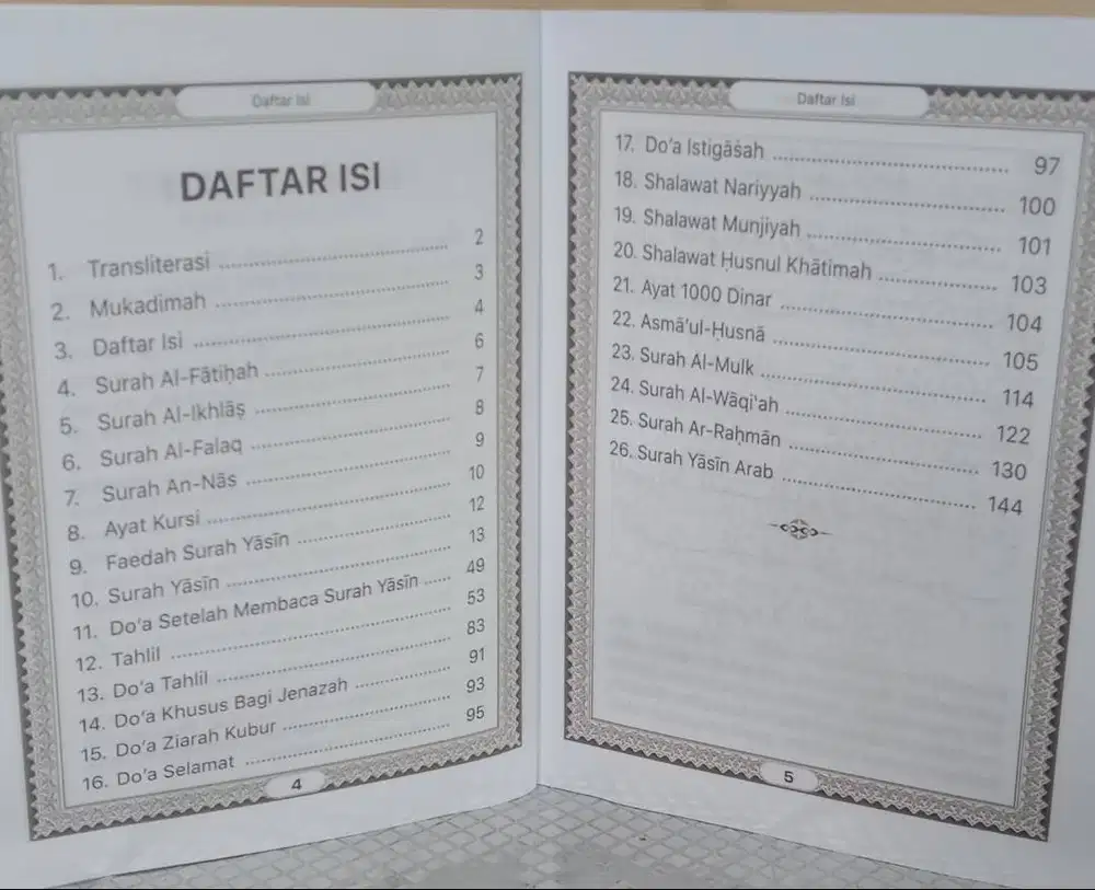 Paket Cetak Buku Yasin 7, 40, 100 Hari, Haul