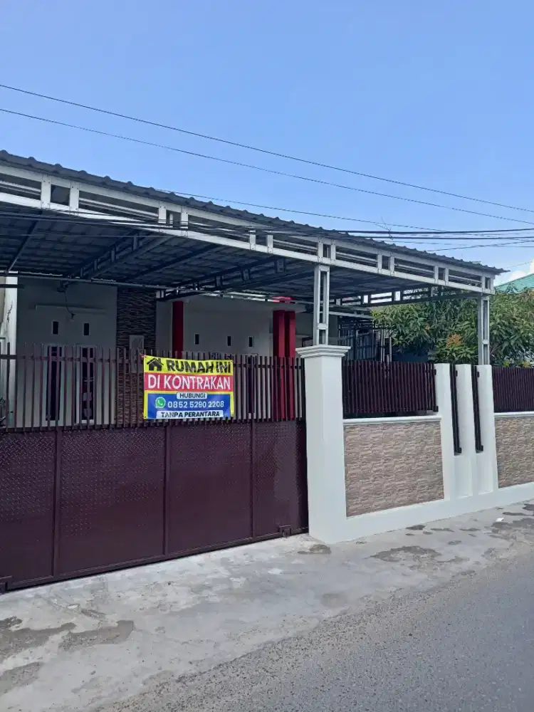 Dikontrakkan rumah type 160 lokasi pusat kota Banjarmasin