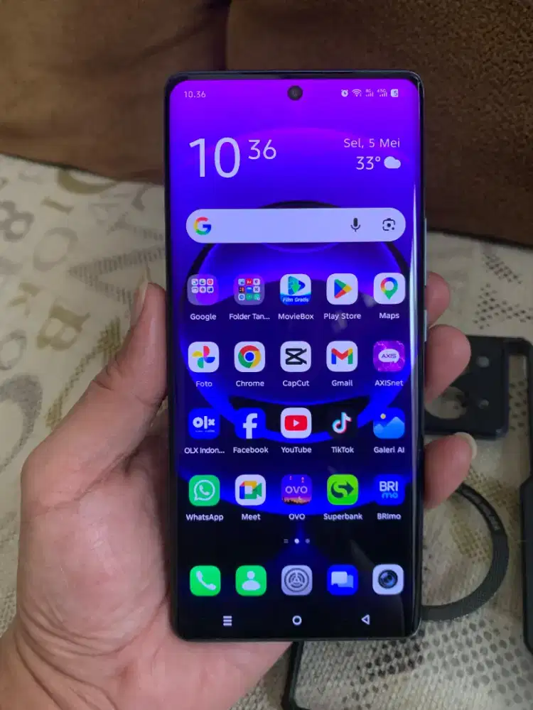 Infinix Note 40S 8/256 curve display 3D amoled muuluuss like new