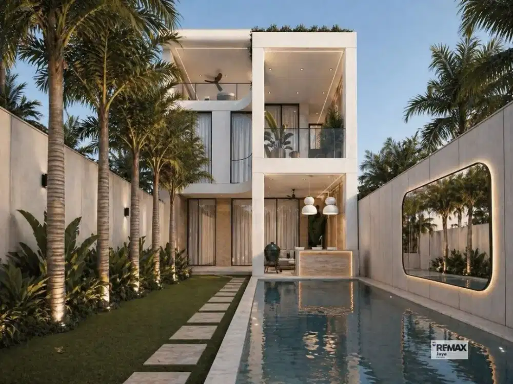 Luxury 3 Bedroom Villa For Leasehold 30 Years, In Seseh, Badung Area