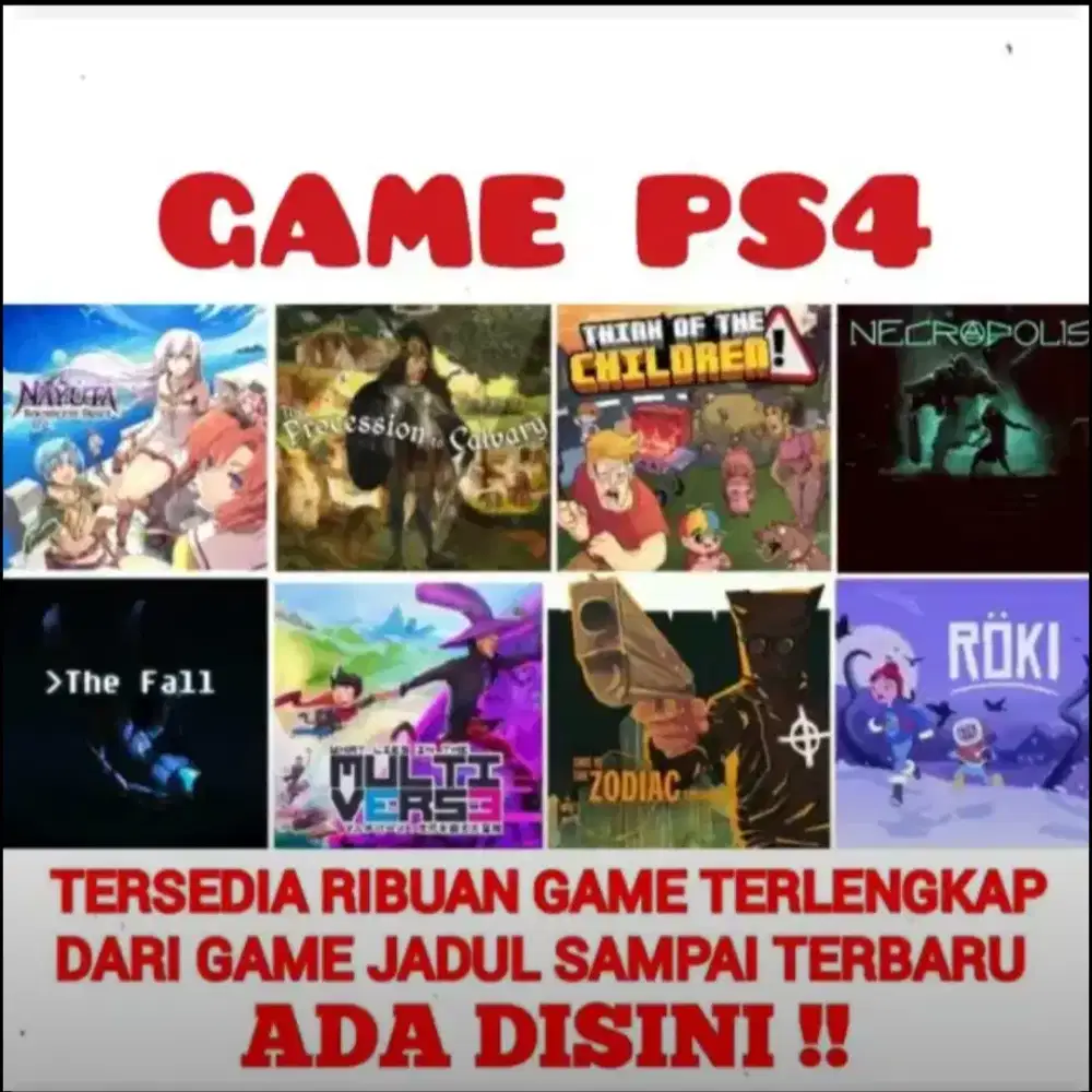 GAME PS4 (Baca Deskripsi) Mrh Harganya