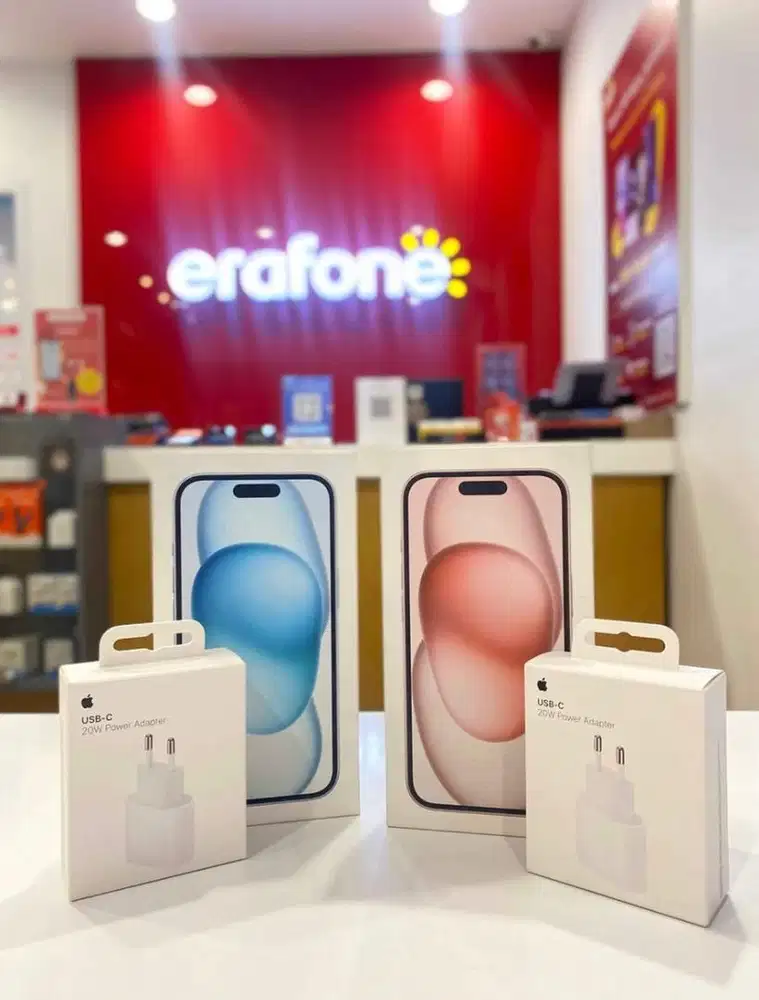 IPHONE 15 128GB FREE ADAPTER BISA KREDIT