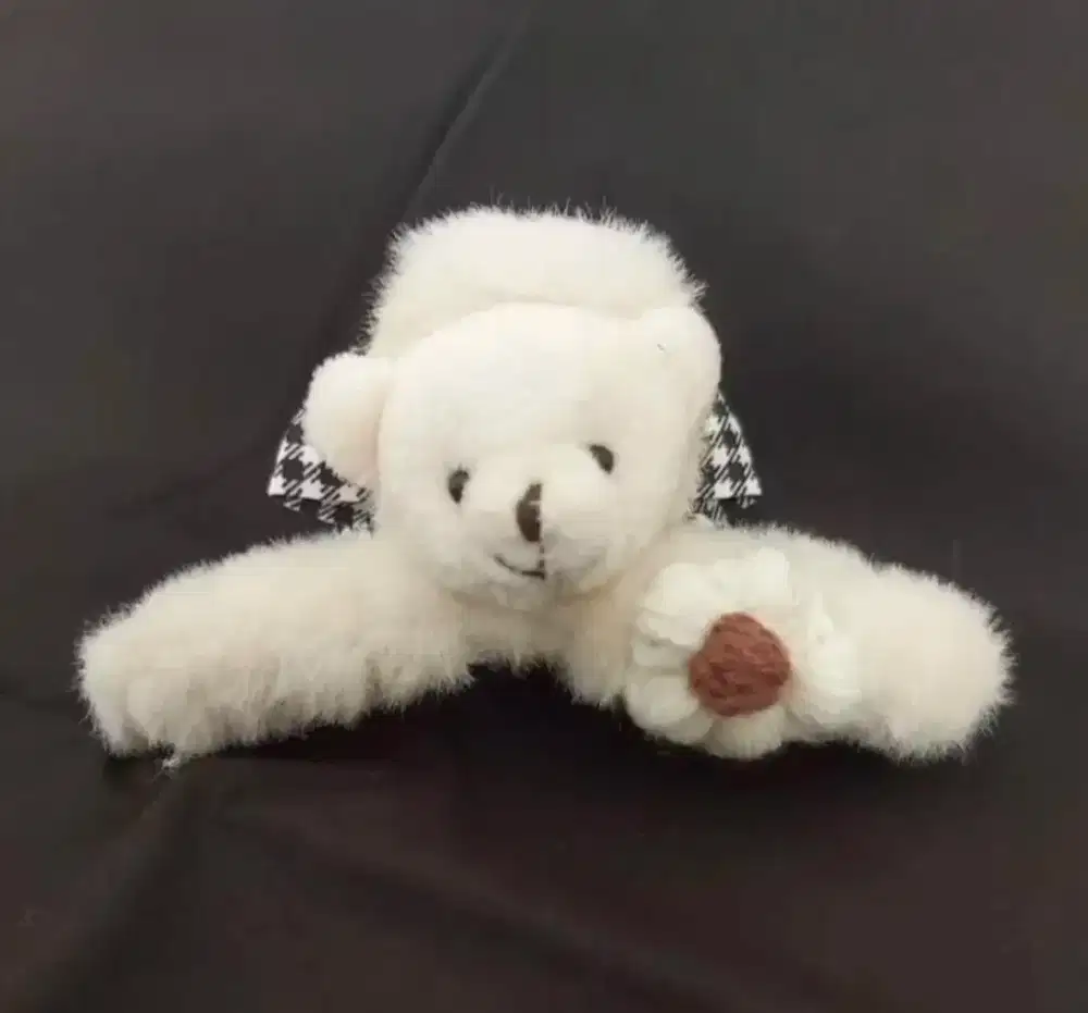 Dijual satuan/borongan Jepit plastik boneka beruang harga nego