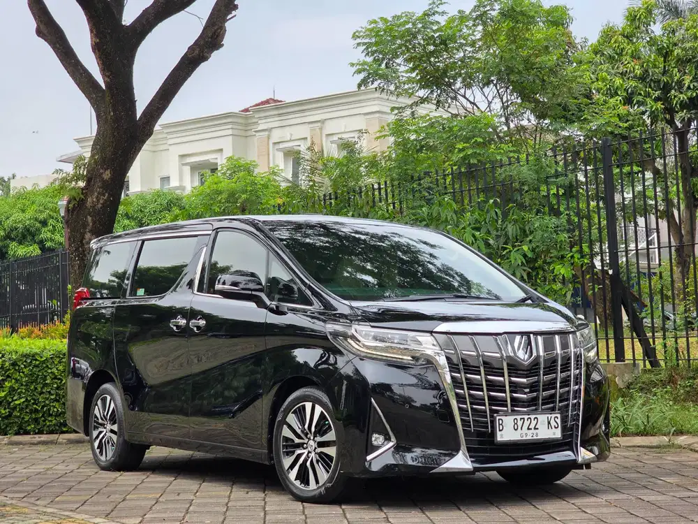 KM.76.RB ASLI| ALPHARD G ATPM 2019 HITAM SUPER SEGER TDP 75.JT NEGO !!