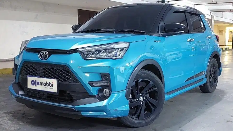 TDP 11JT, Toyota Raize 1.0 GR Sport TSS Two Tone Bensin-AT Biru 2022