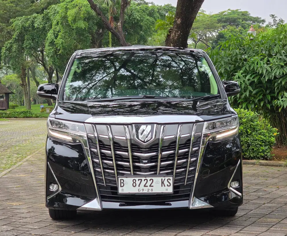 KM.76.RB|TDP 75.JT| ALPHARD G ATPM 2019 HITAM ISTIMEWA SEGER !!