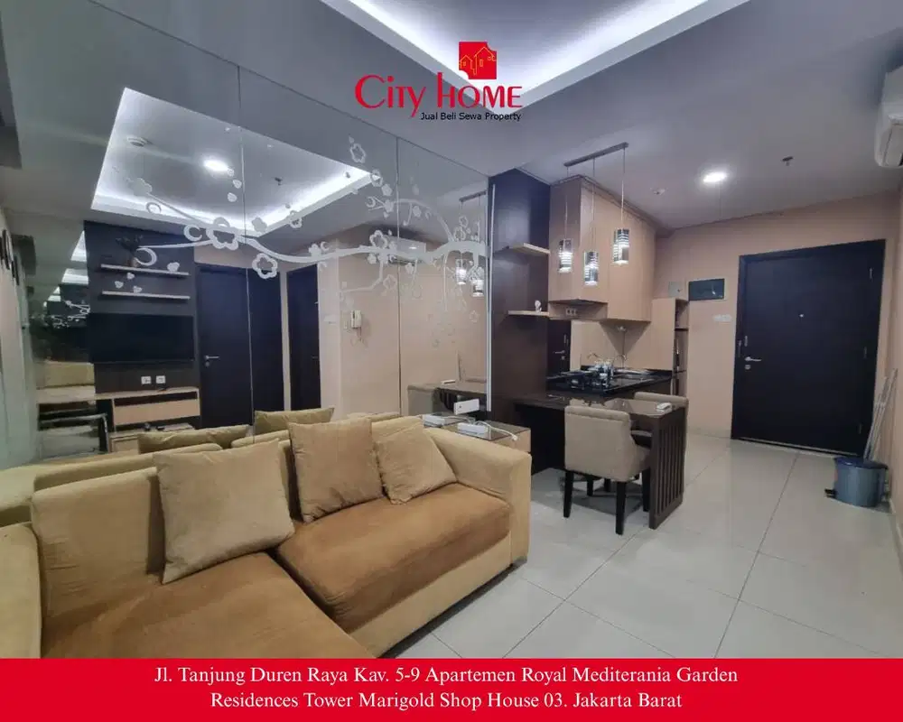 Sewa Apartemen 1 Bedroom Furnished di Central Park Residences