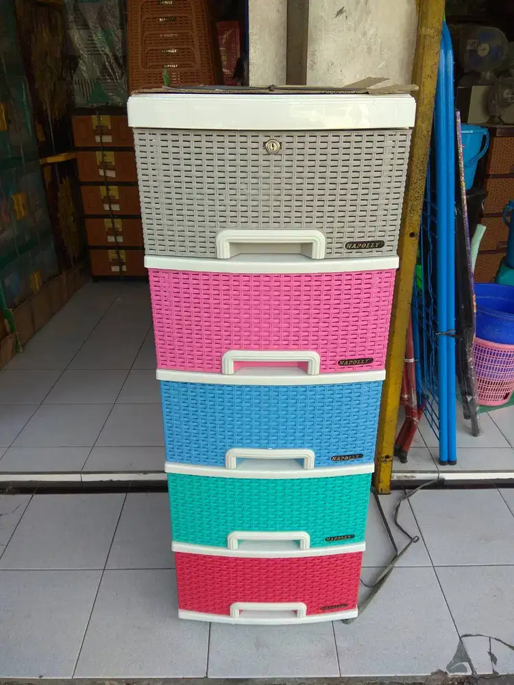 lemari napolly warna susun 4