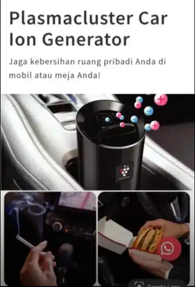 Sharp plasma pembersih ruang udara cabin mobil