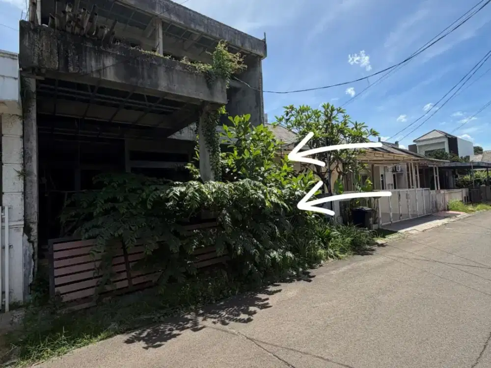 Di Jual Rumah Aset Bank di di Komplek Grand Serpong 2 Ciputat Tangerang Selatan