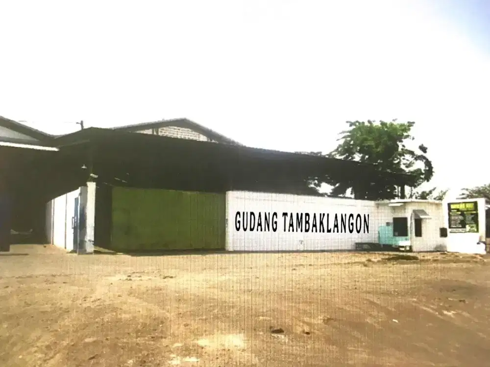 LLG Dijual Murah Under Market, Gudang Dengan Akses Kontainer Area Tambak Osowilangun Surabaya