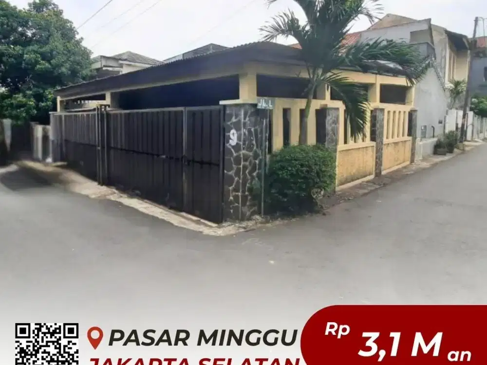RUMAH ASETKU - PASAR MINGGU (TANAH DAN BANGUNAN) KOTA JAKARTA SELATAN