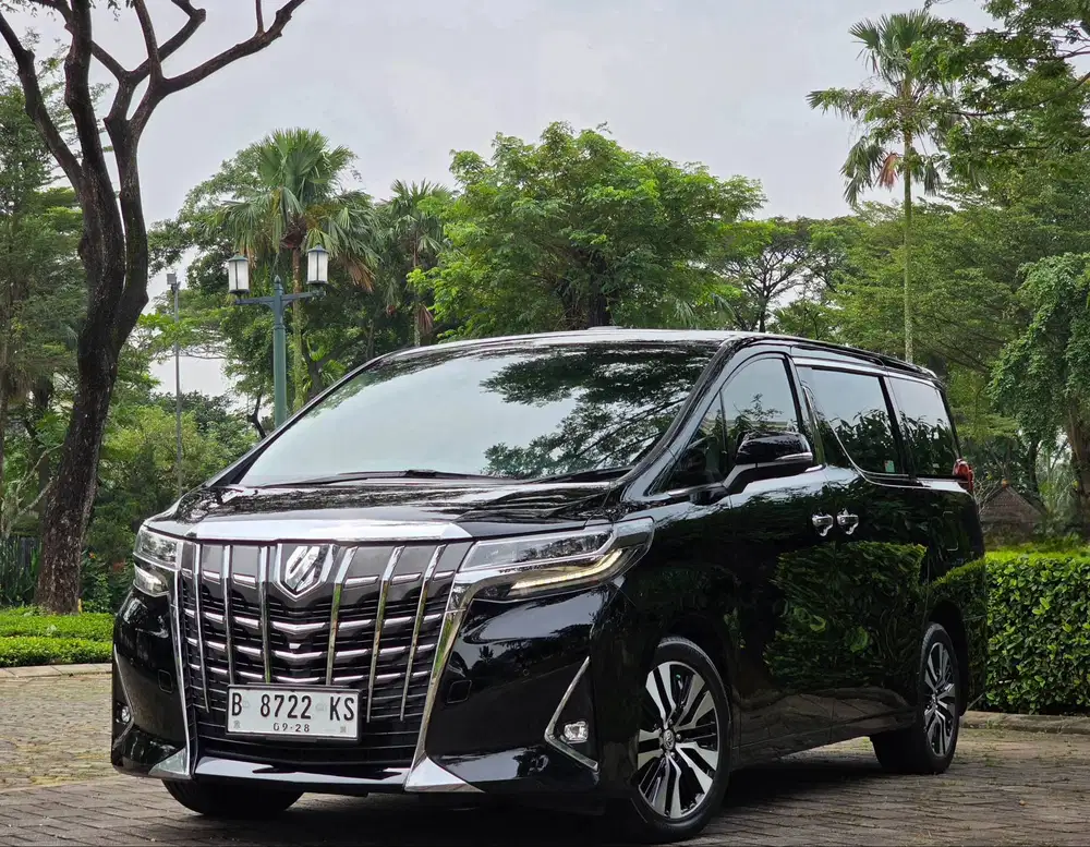 KM.76.RB ASLI| ALPHARD G ATPM 2019 HITAM SUPER SEGER TDP 75.JT NEGO !!
