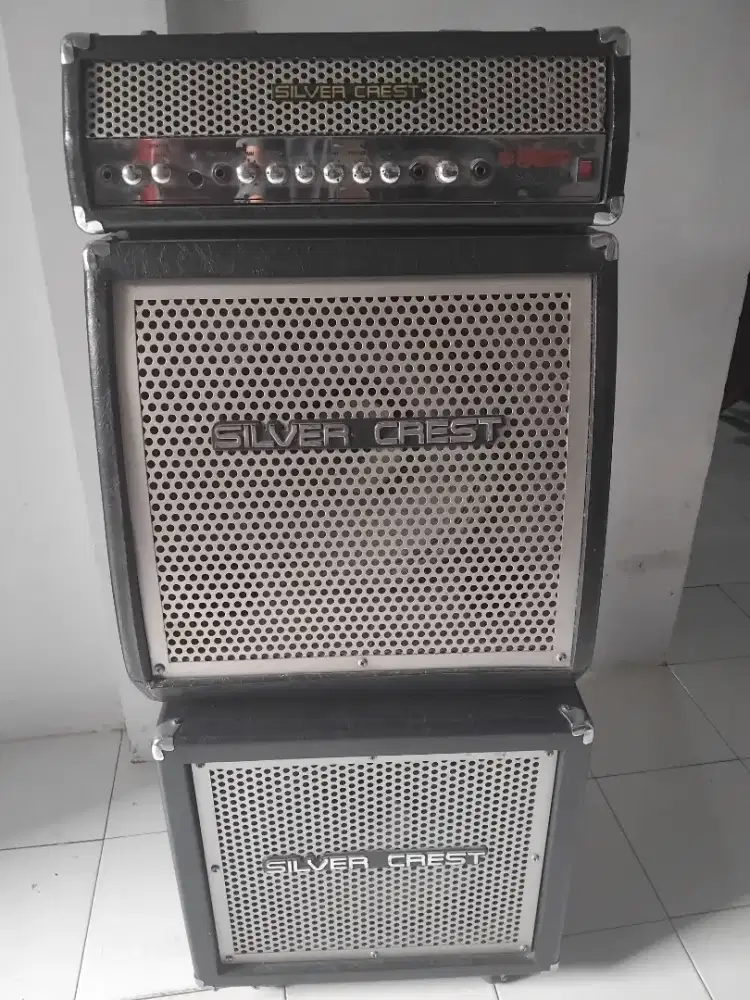 Ampli gitar head kabined silver crest SCM100H