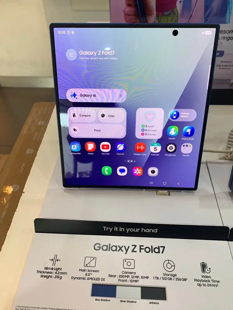 READY SAMSUNG GALAXY Z FOLD 7 BARU28