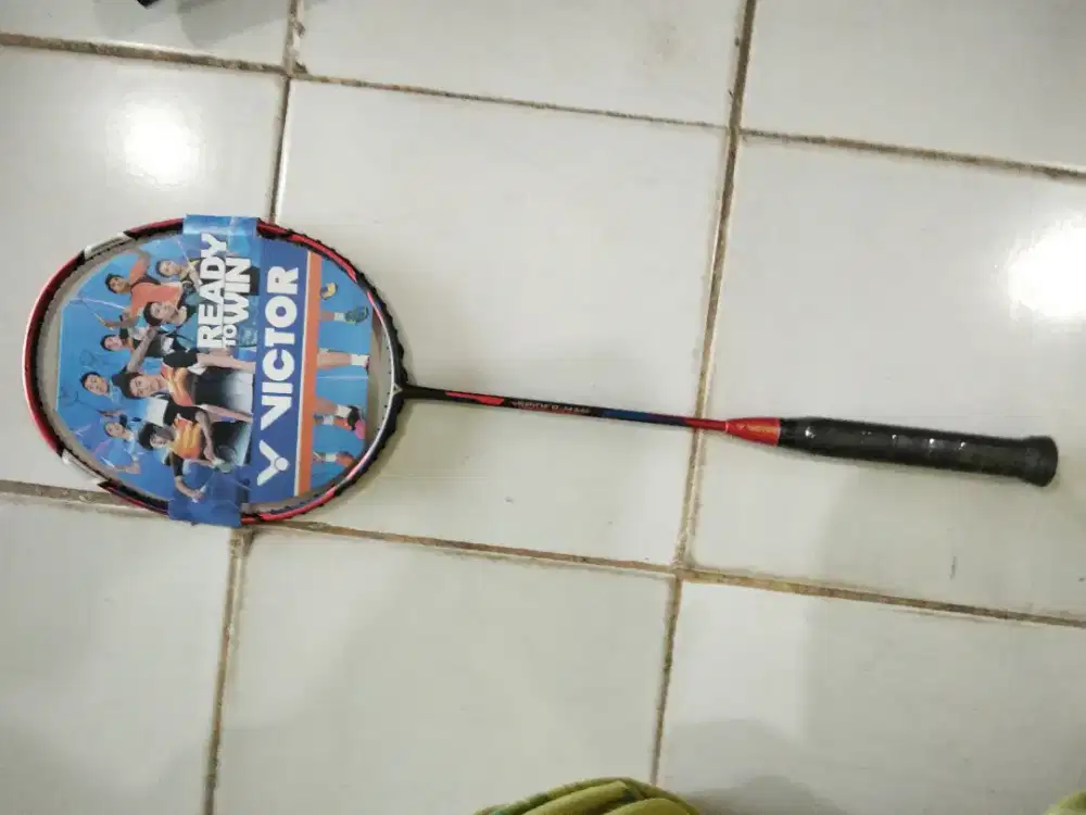 Jual raket badminton merk victor Spider-Man